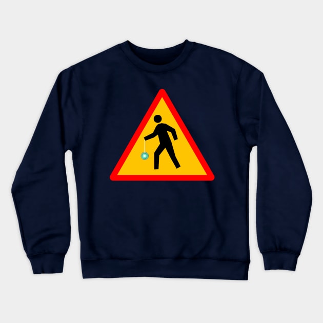 Yo Yo Man Crewneck Sweatshirt by CreativePhil